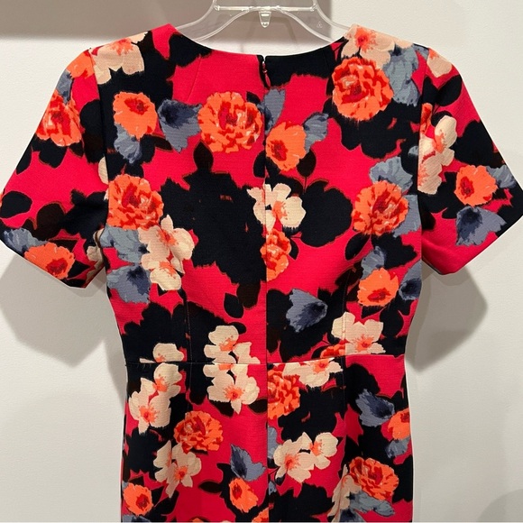 J. Crew Women’s Stunning Multi Color Floral Dress Size 8 - Picture 8 of 16